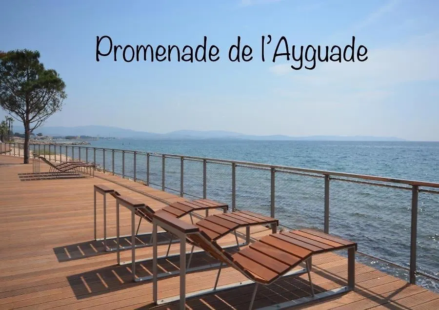 Plage A 400 M Studio Tout Confort Terrasse Clim Parking Hyeres